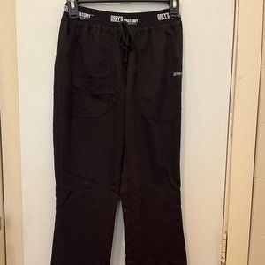 Grey's Anatomy: Women's Elastic Drawstring Scrub Pant, Color: Black, Size: XS